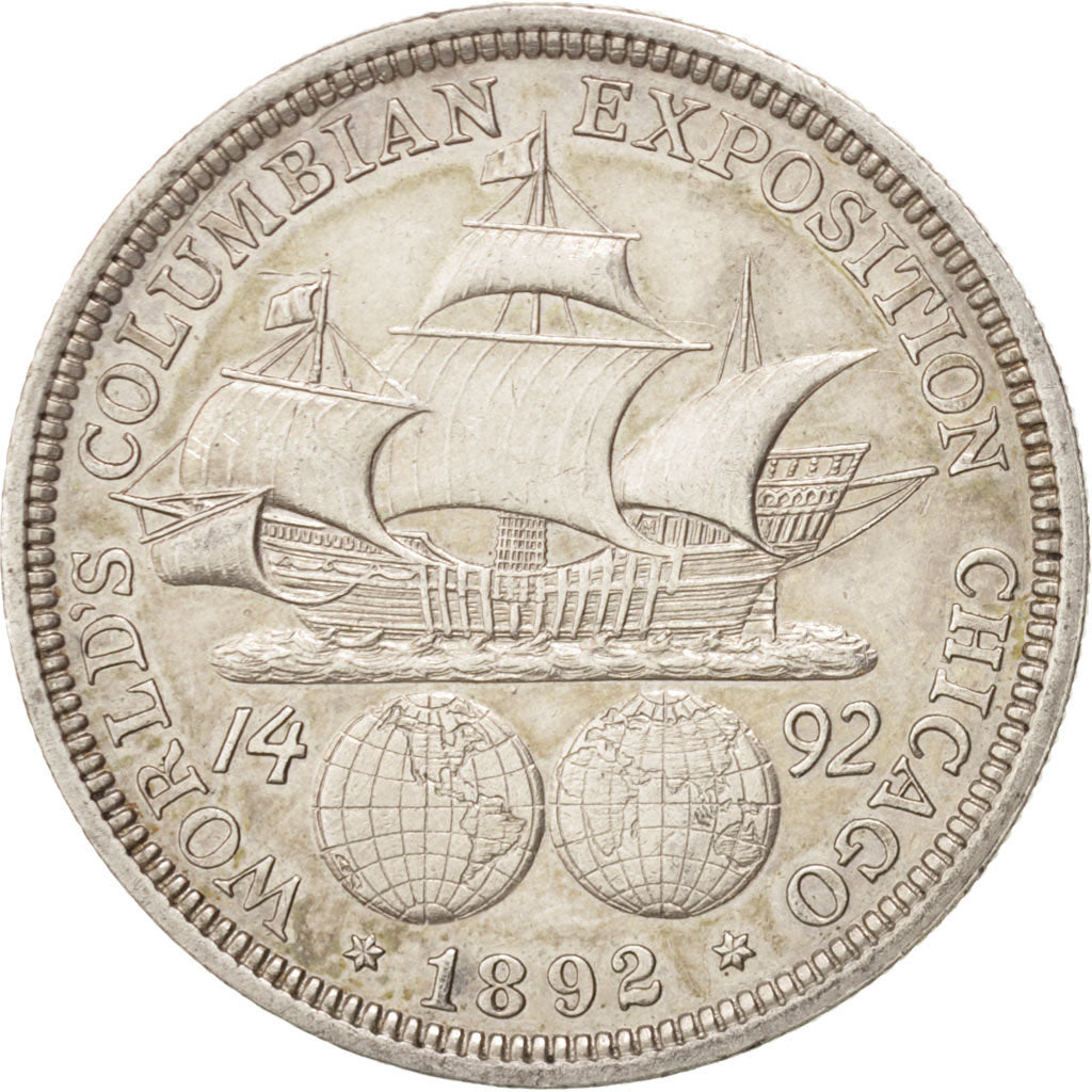 United States, Half Dollar, 1892, U.S. Mint, Philadelphia, EF(40-45), Silver