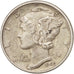 Coin, United States, Mercury Dime, Dime, 1942, U.S. Mint, Philadelphia