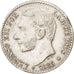 Coin, Spain, Alfonso XII, 50 Centimos, 1885, Madrid, AU(50-53), Silver, KM:685