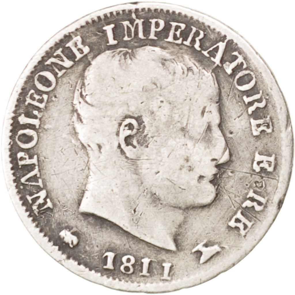 ITALIAN STATES, KINGDOM OF NAPOLEON, Napoleon I, 5 Soldi, 1811, Milan