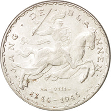 Luxembourg, Charlotte, 50 Francs, 1946, Luxembourg, AU(50-53), Silver, KM:48