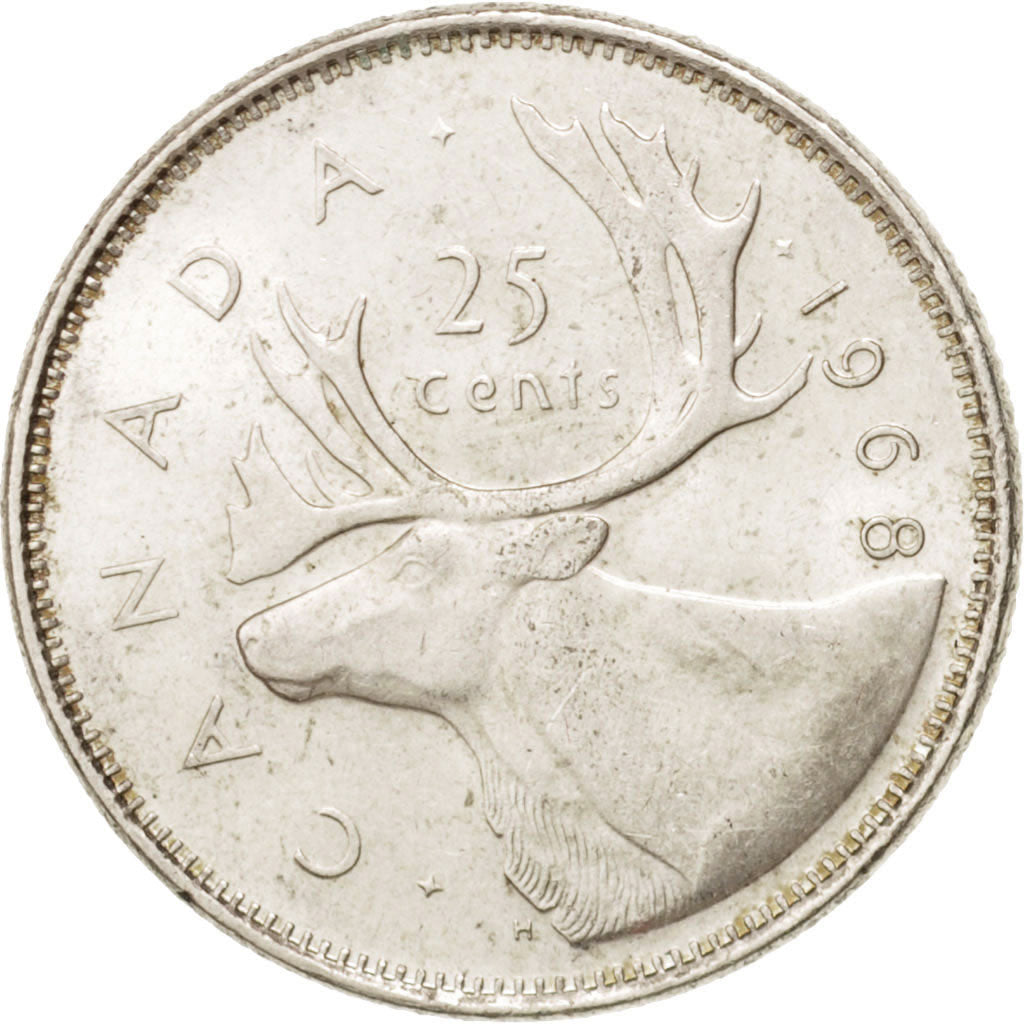 Canada, Elizabeth II, 25 Cents, 1963, Royal Canadian Mint, Ottawa, EF(40-45)