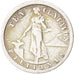 Philippines, 10 Centavos, 1937, EF(40-45), Silver, KM:181