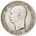 GREECE, Drachma, 1910, Paris, KM #60, VF(20-25), Silver, 4.92