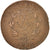 Moneta, STATI FRANCESI, ANTWERP, 10 Centimes, 1814, MB, Bronzo, KM:7.2