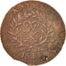 FRENCH STATES, ANTWERP, 5 Centimes, 1814, F(12-15), Bronze