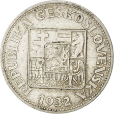 CZECHOSLOVAKIA, 10 Korun, 1932, KM #15, VF(30-35), Silver, 30, 9.95