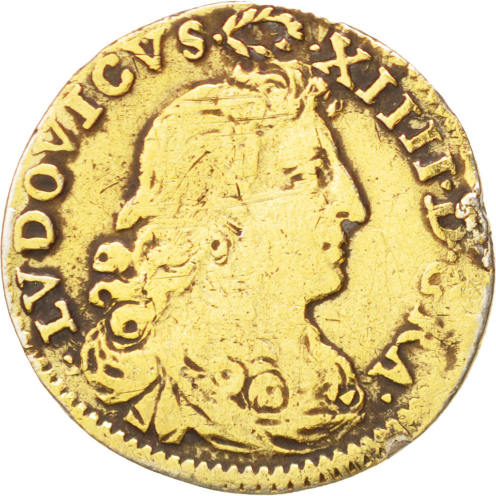 France, Louis XIV, 4 Sols dits « des Traitants », 4 Sols, 1675, Paris
