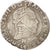 Coin, France, Demi Franc, 1590, Toulouse, VF(20-25), Silver, Sombart:4716