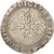 Monnaie, France, Demi Franc, 1590, Toulouse, TB, Argent, Sombart:4716