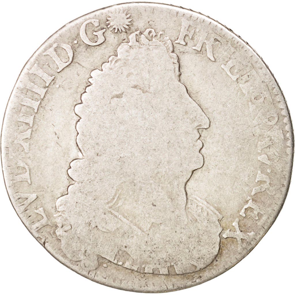 France, 1/4 Ecu, Paris, F(12-15), Silver, Gadoury:152