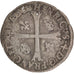 France, Henri IV, Douzain de Béarn, 1590, Morlaas, VF(20-25), Billon