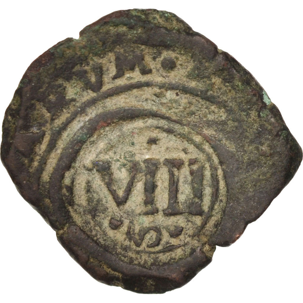 Spain, 8 Maravedis, 1641, Madrid, VF(20-25), Bronze