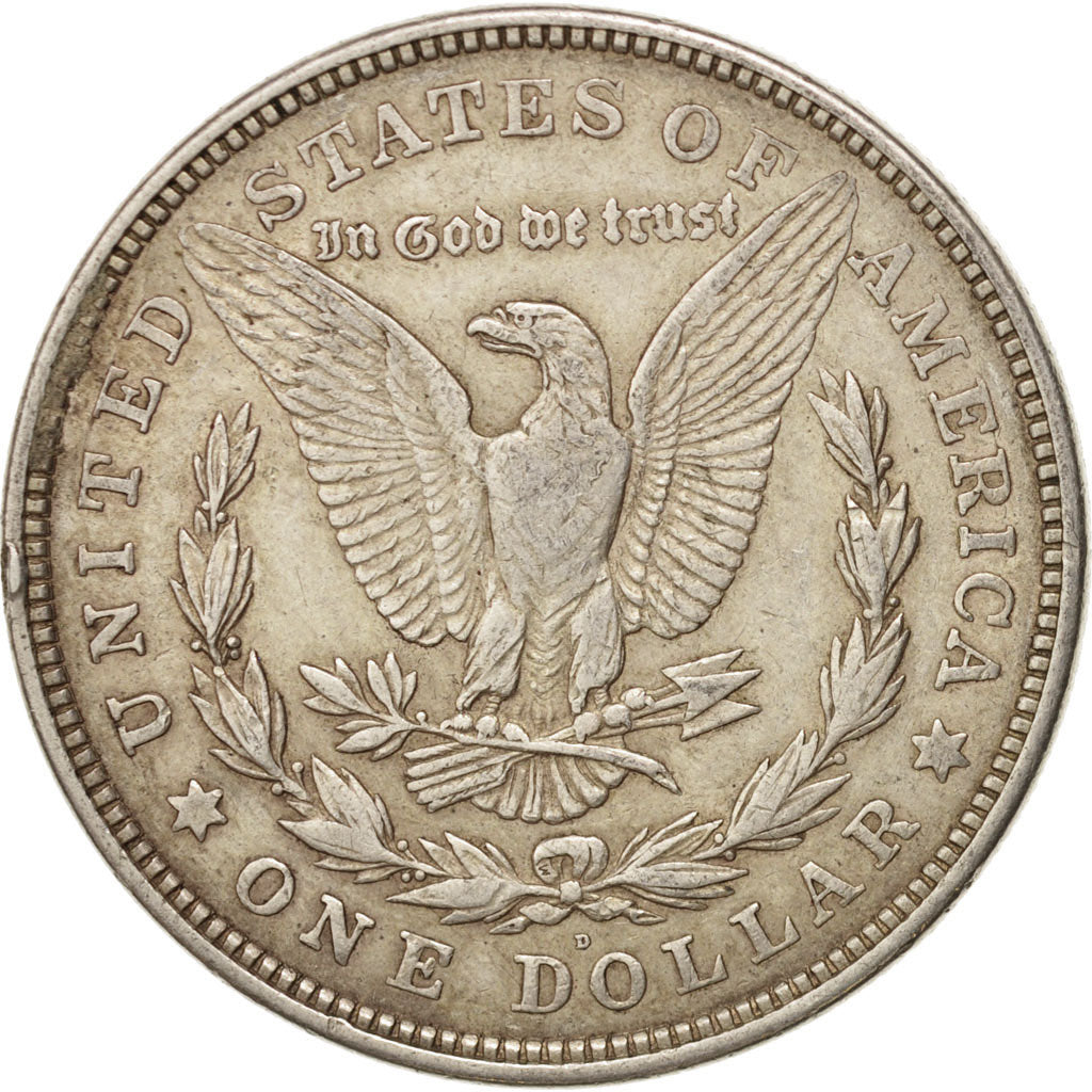 United States, Morgan Dollar, Dollar, 1921, U.S. Mint, Denver, EF(40-45), Silver