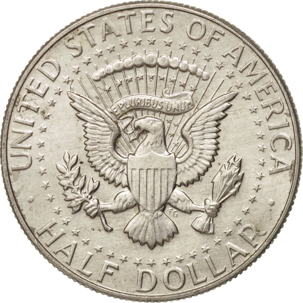 Coin, United States, Kennedy Half Dollar, Half Dollar, 1966, U.S. Mint