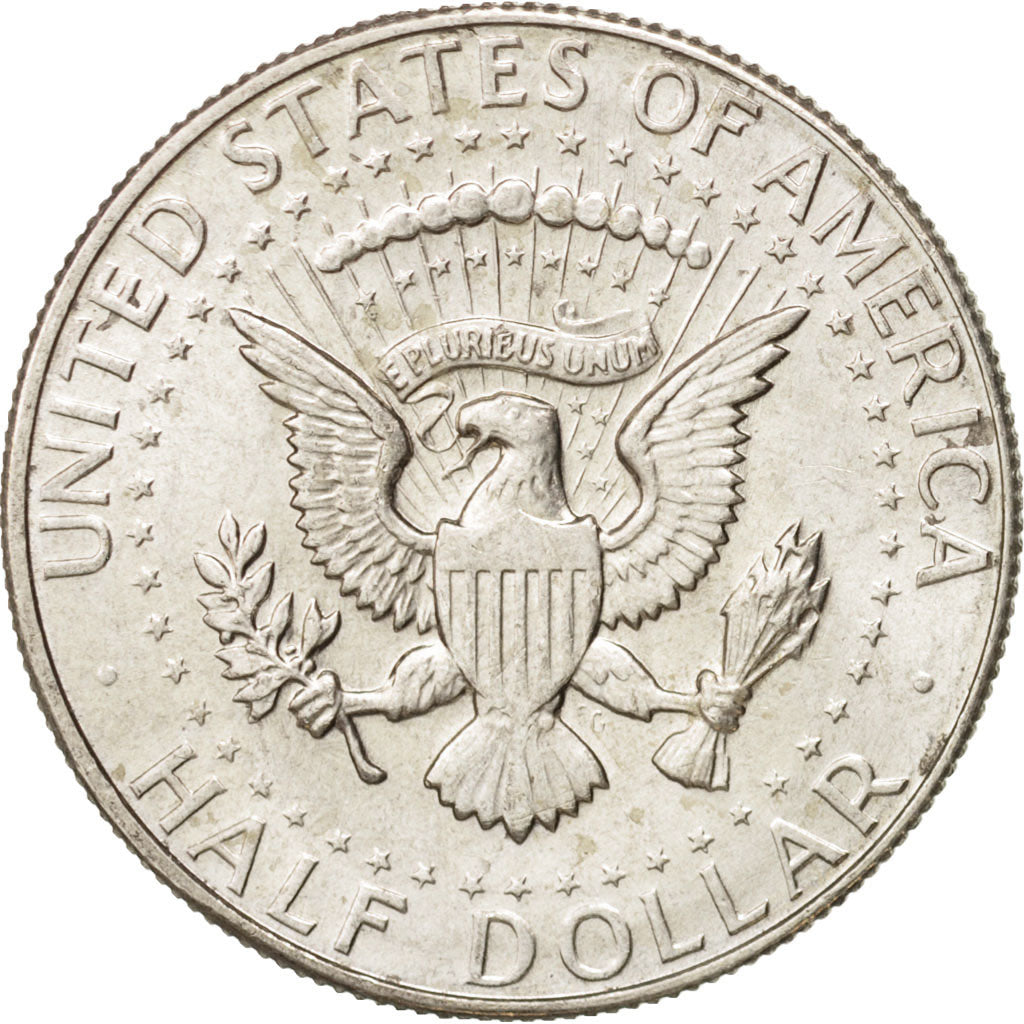 Coin, United States, Kennedy Half Dollar, Half Dollar, 1966, U.S. Mint