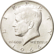 Moneda, Estados Unidos, Kennedy Half Dollar, Half Dollar, 1966, U.S. Mint