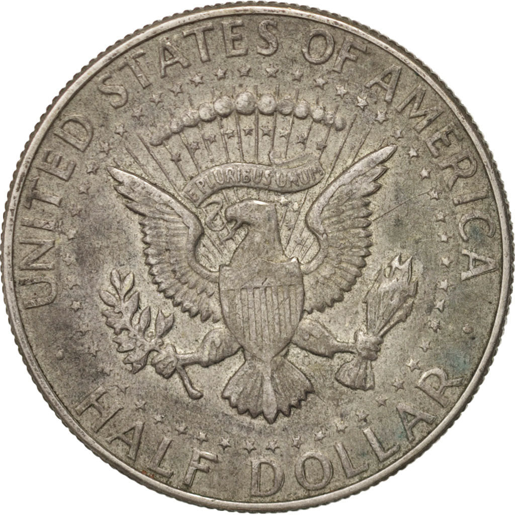 Coin, United States, Kennedy Half Dollar, Half Dollar, 1967, U.S. Mint
