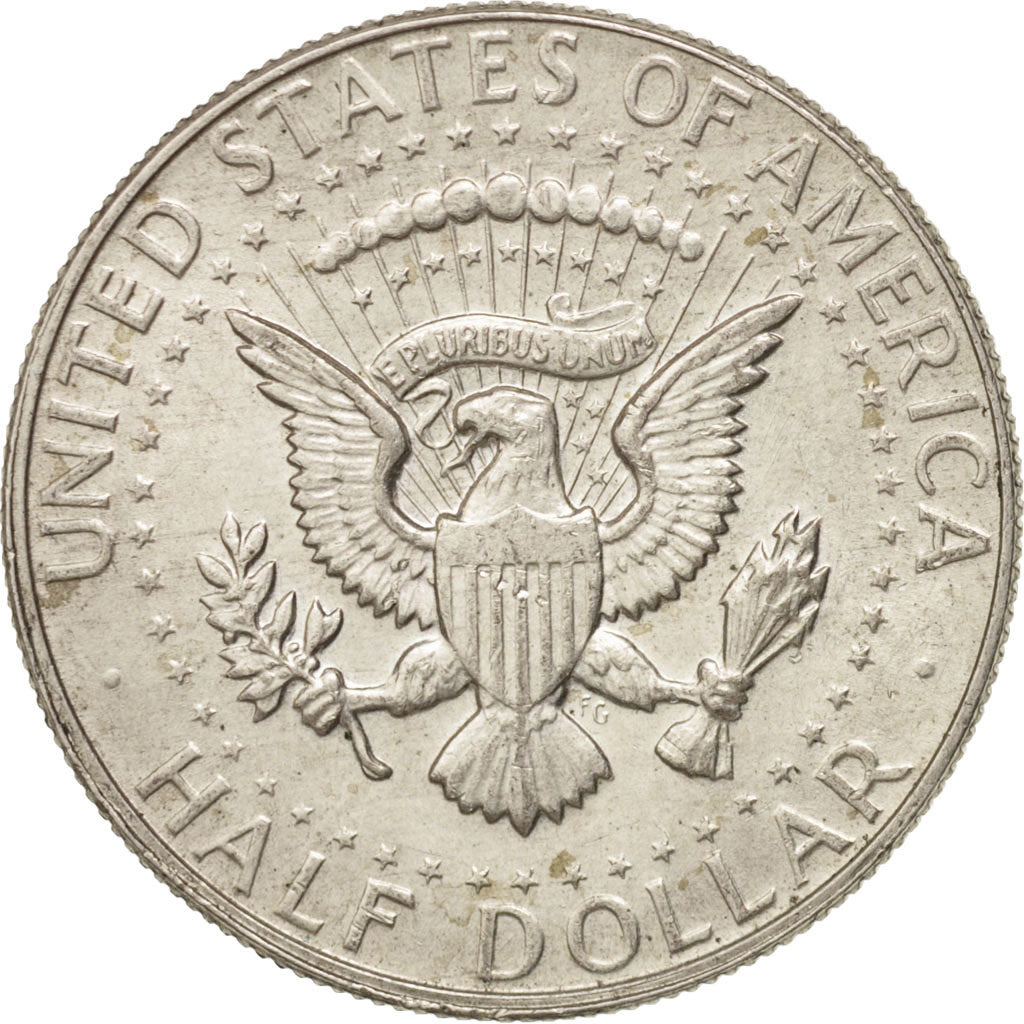 Coin, United States, Kennedy Half Dollar, Half Dollar, 1967, U.S. Mint