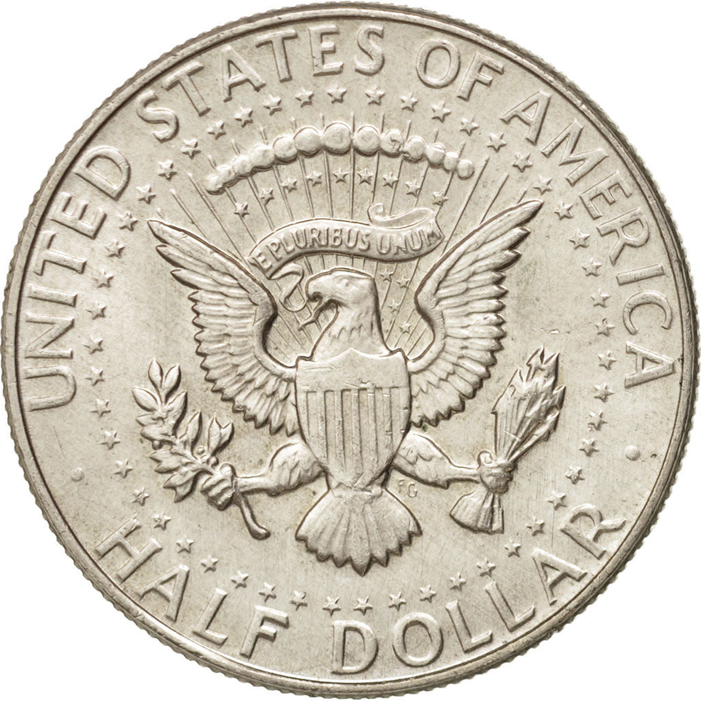 Coin, United States, Kennedy Half Dollar, Half Dollar, 1967, U.S. Mint