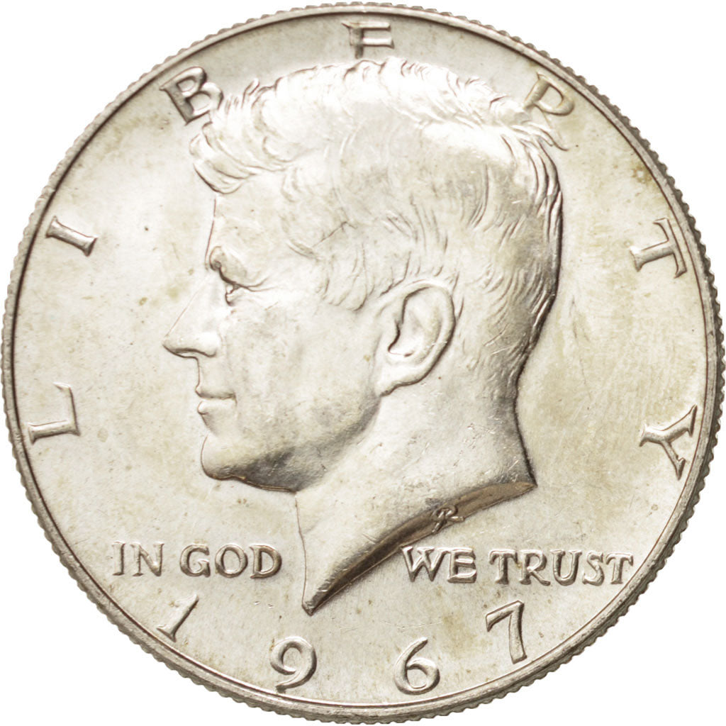 United States, Kennedy Half Dollar, Half Dollar, 1967, U.S. Mint, Philadelphia