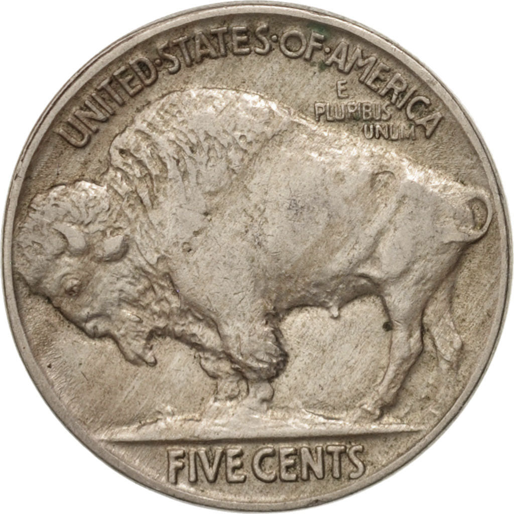 United States, Buffalo Nickel, 5 Cents, 1916, U.S. Mint, Philadelphia