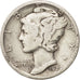 United States, Mercury Dime, Dime, 1929, U.S. Mint, San Francisco, VF(30-35)