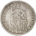 NETHERLANDS, 10 Stuivers, 1/2 Gulden, 1749, KM #95, VF(30-35), Silver, 5.07