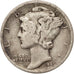 Moneta, Stati Uniti, Mercury Dime, Dime, 1941, U.S. Mint, Denver, MB+, Argento