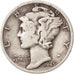 United States, Mercury Dime, Dime, 1945, U.S. Mint, San Francisco, VF(30-35)