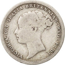 Great Britain, Victoria, 6 Pence, 1887, VF(20-25), Silver