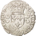France, Henry II, Douzain aux croissants, 1551, Paris, VF(30-35), Billon