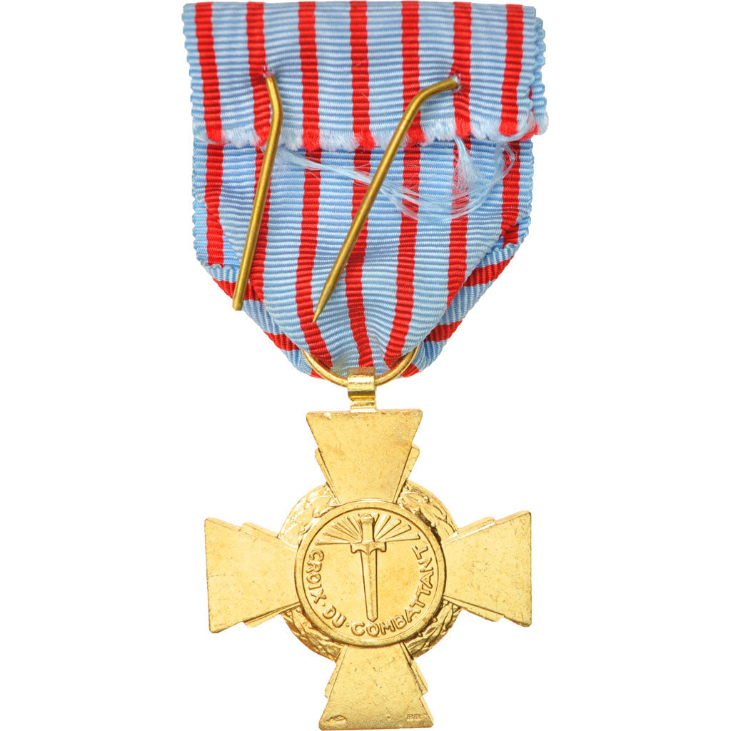 Frankreich, Medal, Croix du Combattant, Very Good Quality, Bronze, 36