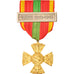 France, Croix du Combattant Volontaire de 1939-1945, Medal, 1953