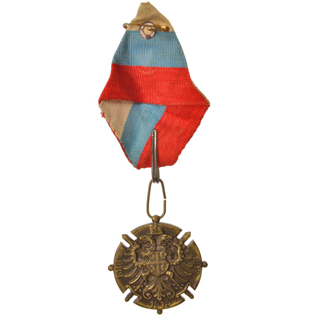 France, Médaille commémorative de Serbie, Medal, 1920, Good Quality, Bronze