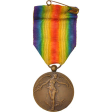 France, Médaille Inter-alliée de la victoire, Medal, 1919, Excellent Quality