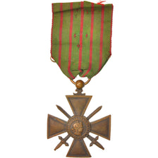 Francia, Croix de Guerre de 1914-1918, Medal, 1915, Good Quality, Bronce, 37