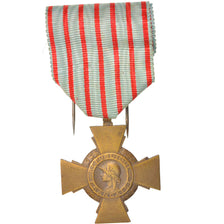 Frankrijk, Croix du Combattant de 1914-1918, Medal, Heel goede staat, Bronze, 36