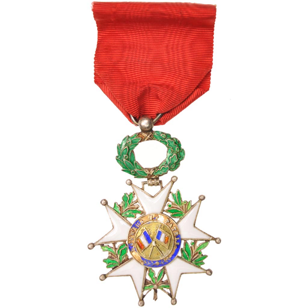 France, Légion d'Honneur, Medal, 1870, Very Good Quality, Silver, 42