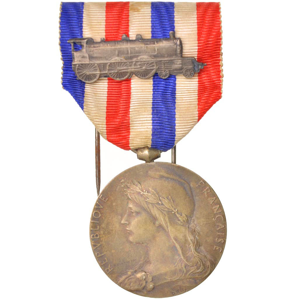 Frankreich, Médaille d'honneur des chemins de fer, Medal, 1924, Excellent