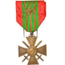Francia, Croix de Guerre de 1939-1945, Medal, 1939, Very Good Quality, Bronzo...