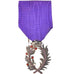 Francia, Ordre des Palmes Académiques, Medal, 1955, Very Good Quality, Argen...