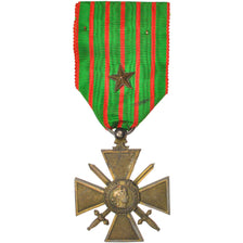 France, Croix de Guerre de 1914-1918, Medal, 1916, Good Quality, Bronze, 37