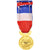 France, Médaille d'honneur du travail, Medal, 2005, Très bon état, Vermeil