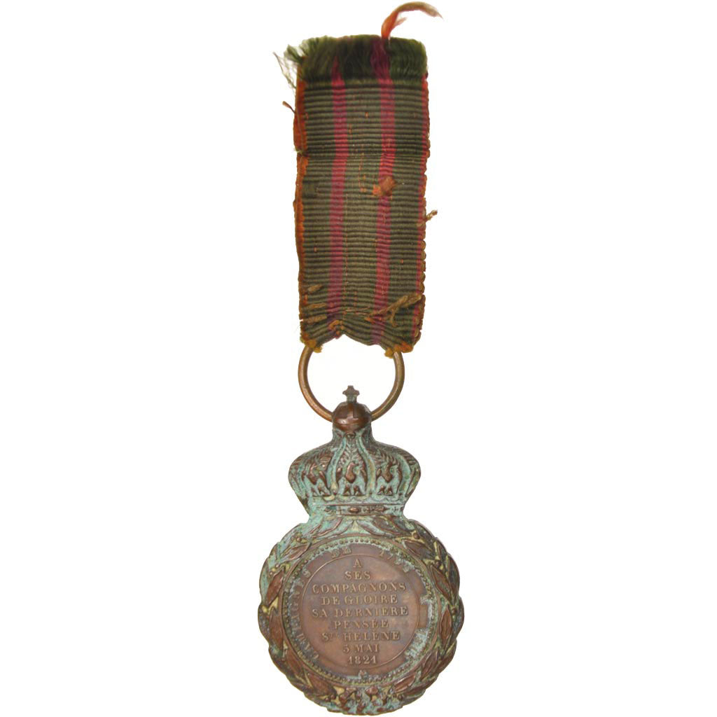France, Médaille de Saint-Hélène, Medal, 1857, Very Good Quality, Bronze, 32