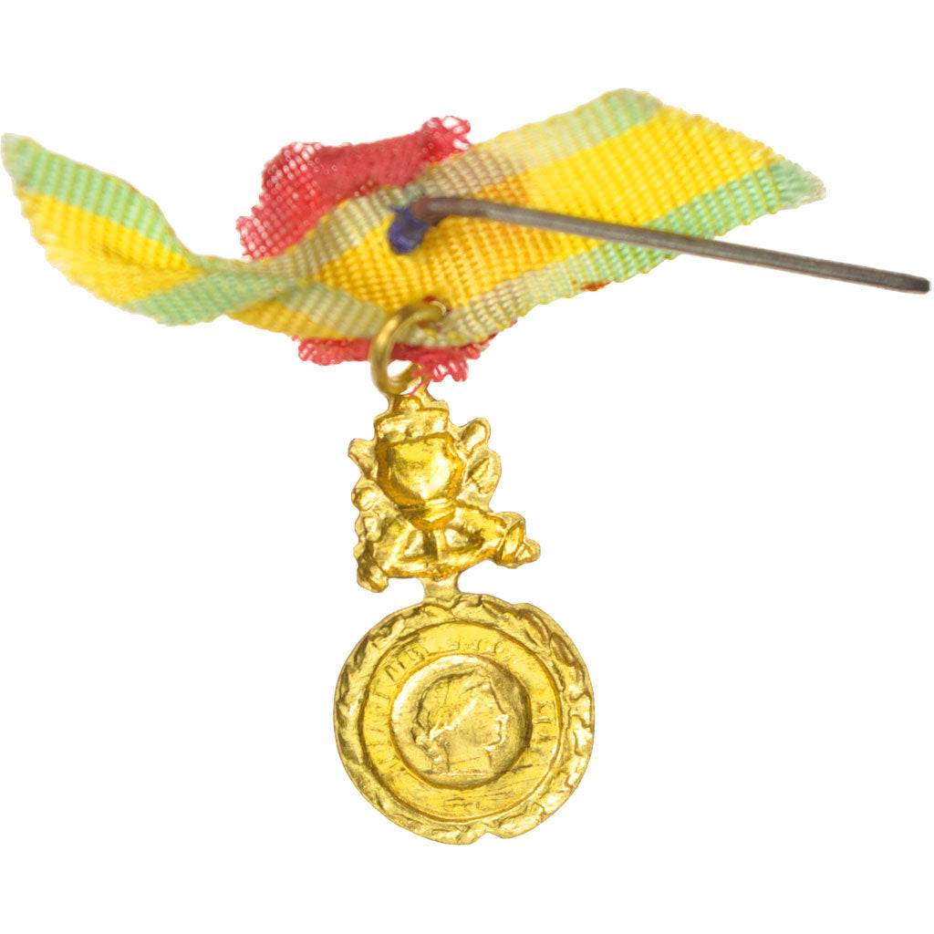 France, Médaille militaire, Réduction, Medal, 1870, Good Quality, Silver, 11