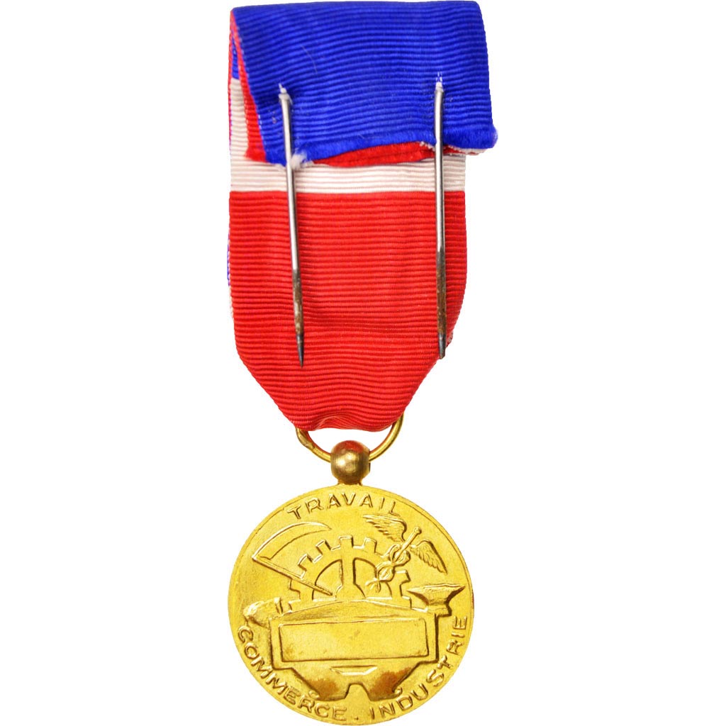 Frankreich, Médaille d'honneur du travail, Medal, Excellent Quality, Bronze, 28