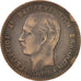 Greece, George I, 2 Lepta, 1878, Bordeaux, VF(30-35), Copper, KM:53