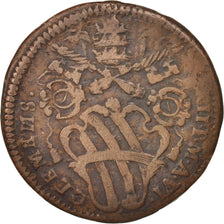 ITALIAN STATES, PAPAL STATES-GUBBIO, Clement XII, Baiocco, 1737, Roma