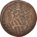 ITALIAN STATES, PAPAL STATES-GUBBIO, Clement XII, Baiocco, 1737, Roma